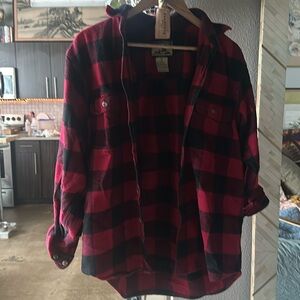 Field and stream medium flannel shirt